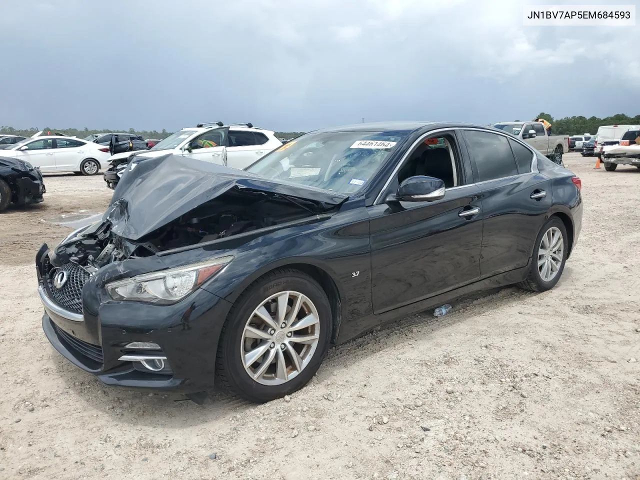 JN1BV7AP5EM684593 2014 Infiniti Q50 Base