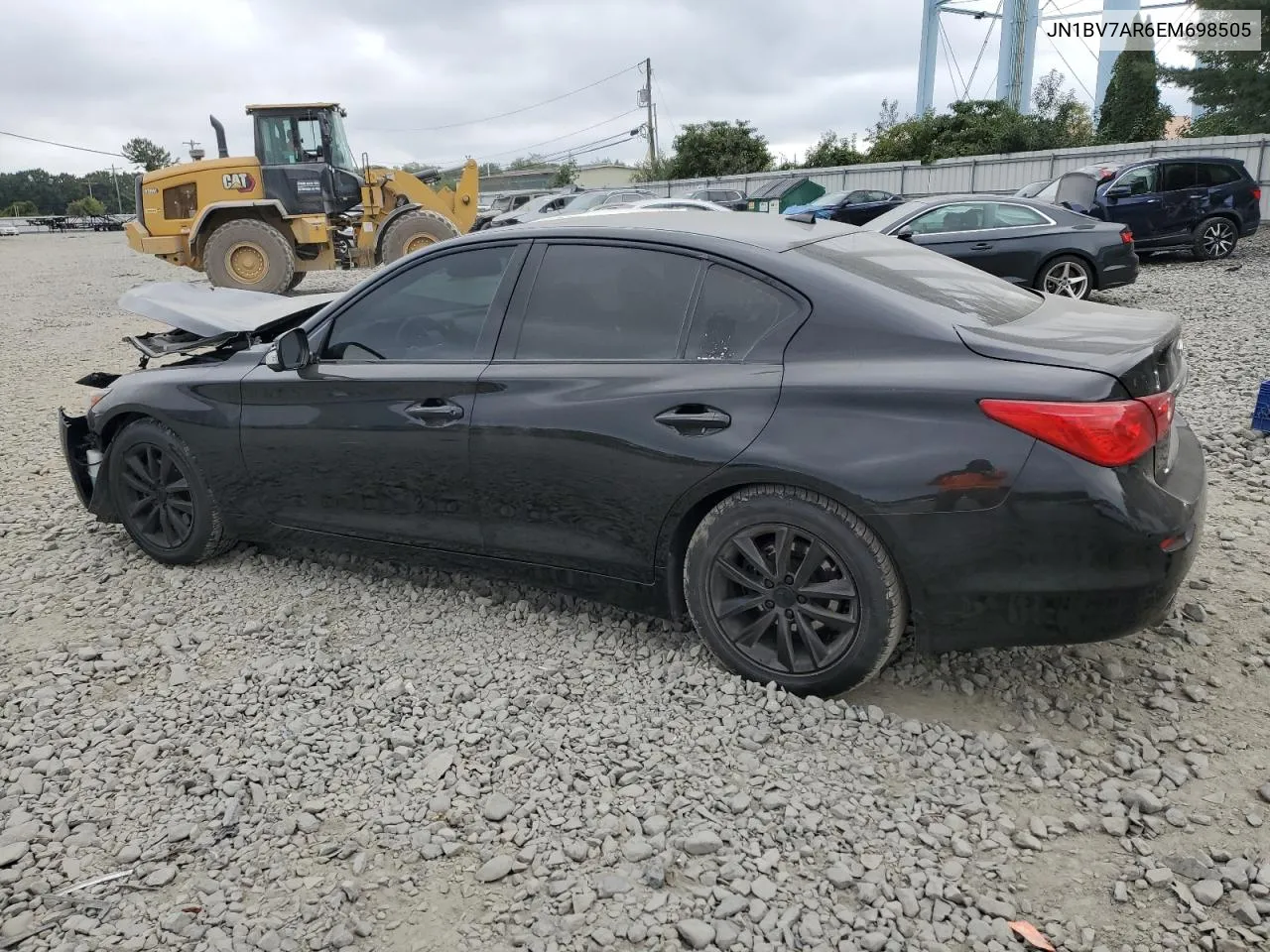 2014 Infiniti Q50 Base VIN: JN1BV7AR6EM698505 Lot: 71638074