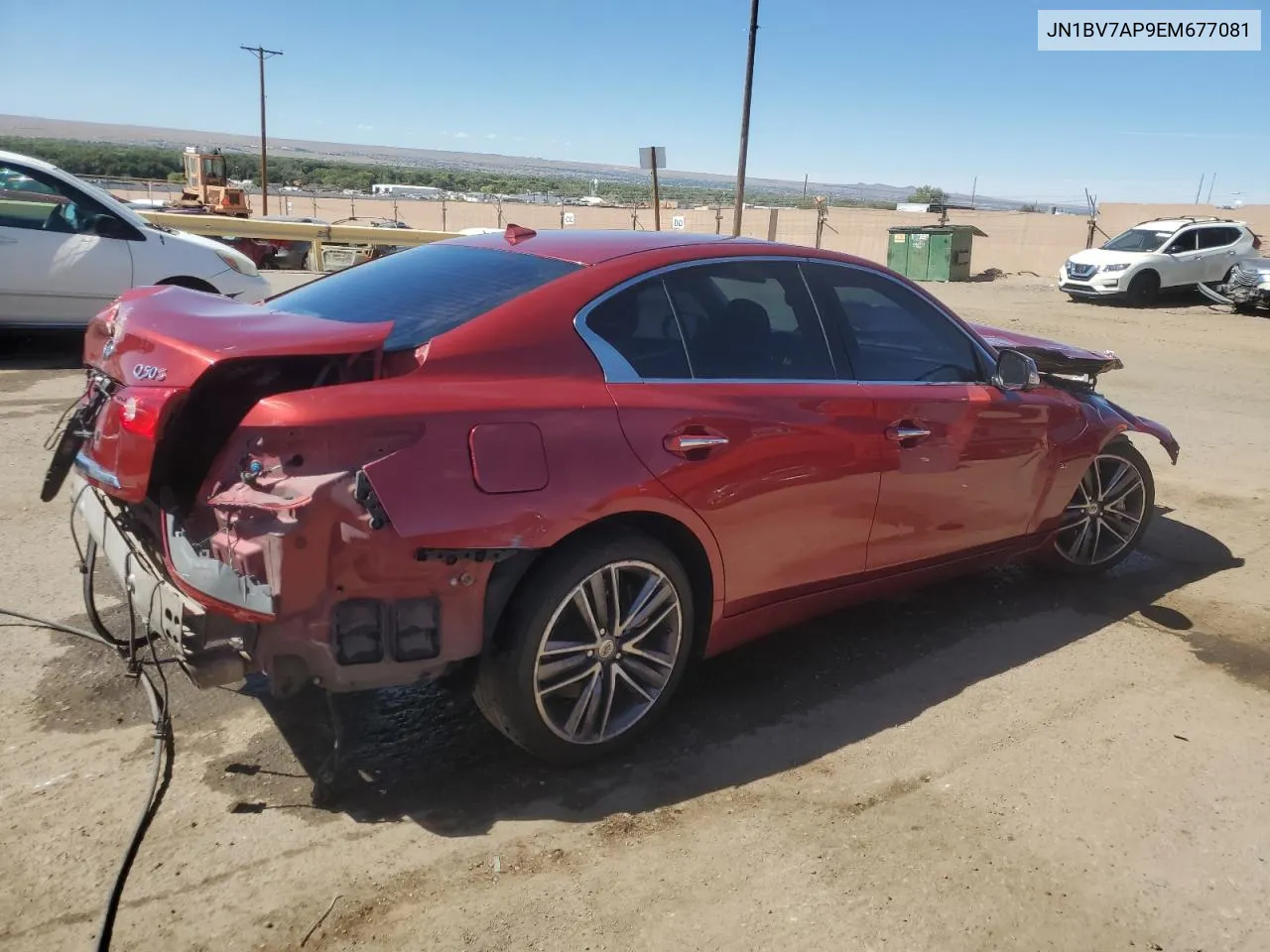 JN1BV7AP9EM677081 2014 Infiniti Q50 Base