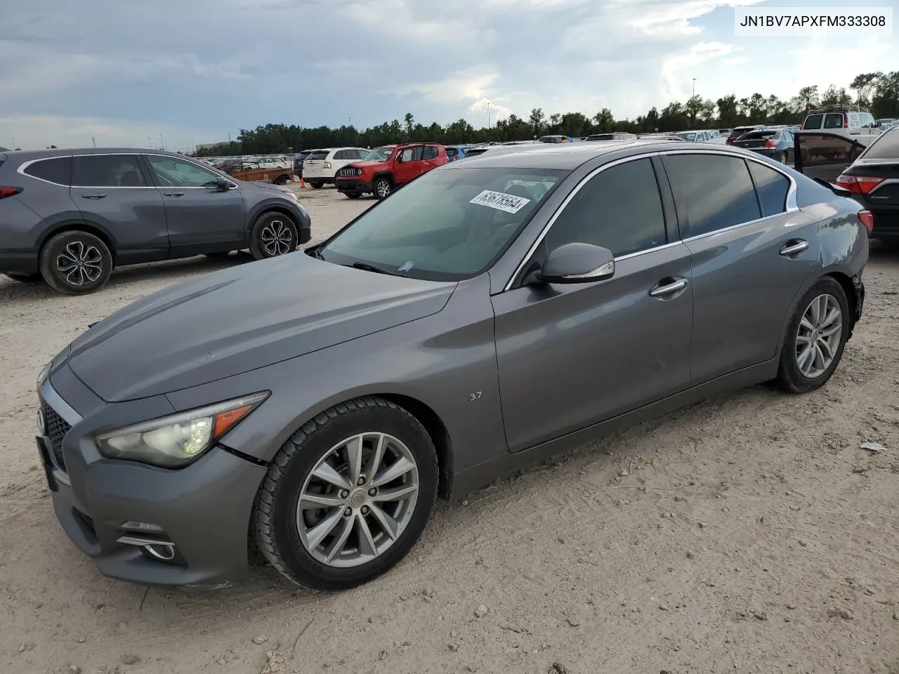 2015 Infiniti Q50 Base VIN: JN1BV7APXFM333308 Lot: 63678564