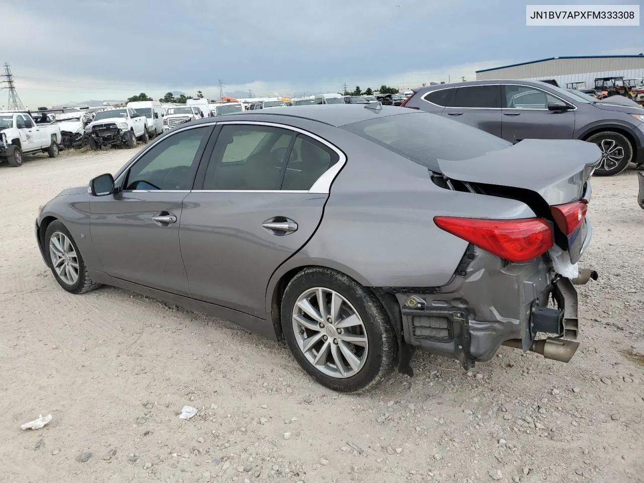 2015 Infiniti Q50 Base VIN: JN1BV7APXFM333308 Lot: 63678564