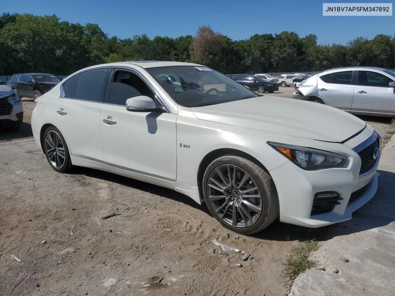 2015 Infiniti Q50 Base VIN: JN1BV7AP5FM347892 Lot: 71058364