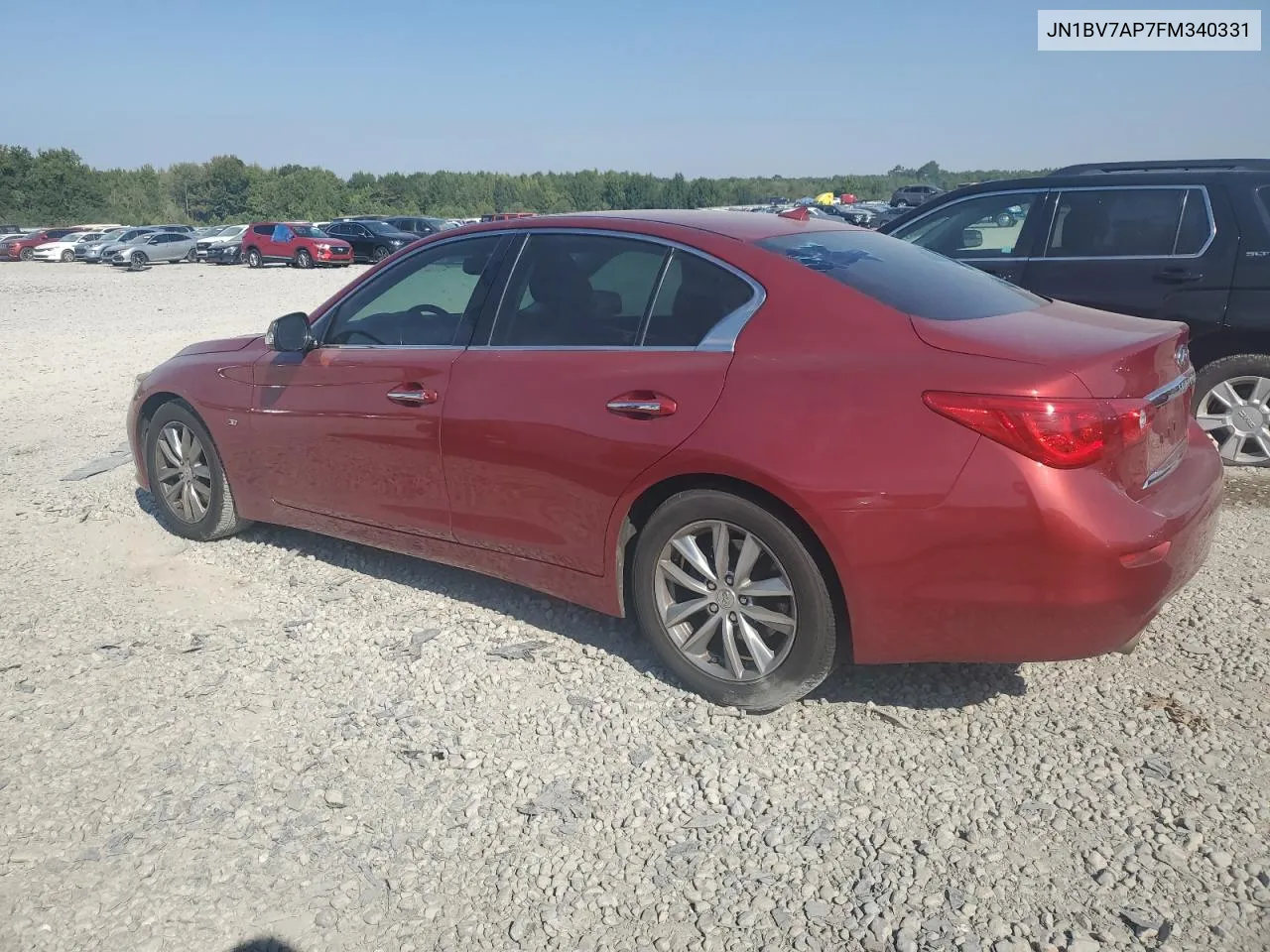 2015 Infiniti Q50 Base VIN: JN1BV7AP7FM340331 Lot: 71218624