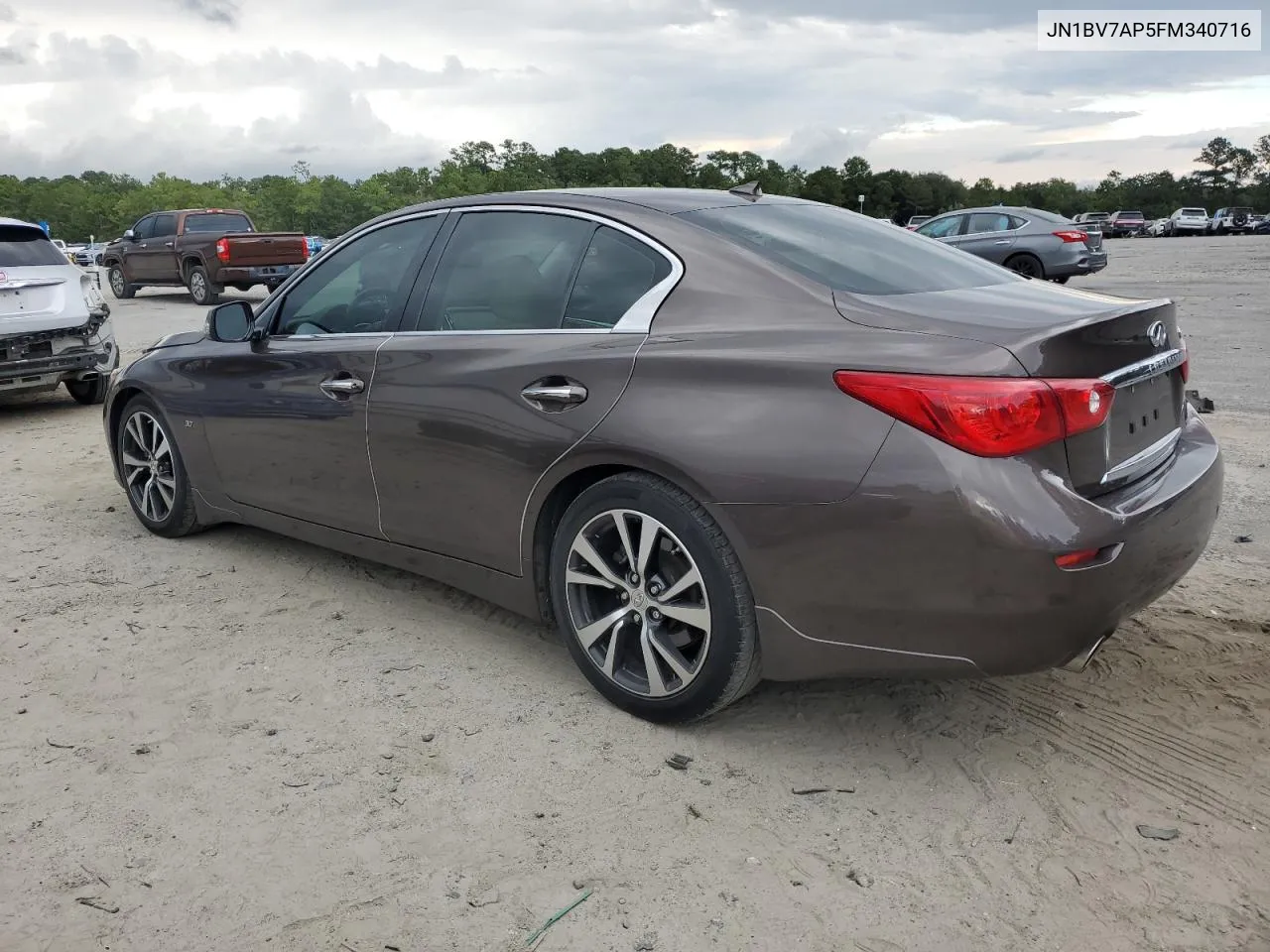 2015 Infiniti Q50 Base VIN: JN1BV7AP5FM340716 Lot: 72023814