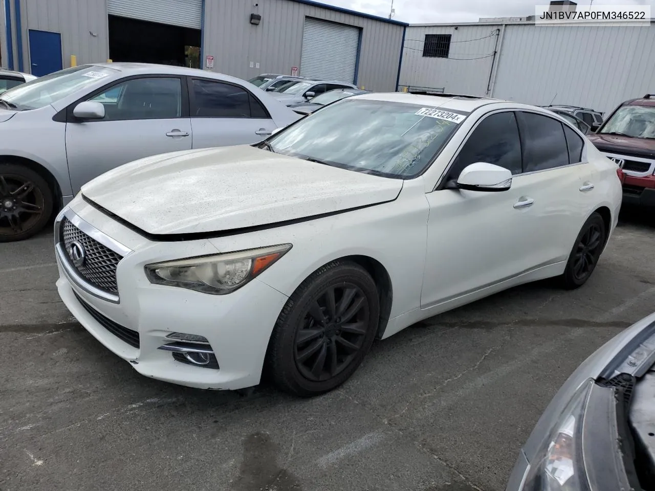 2015 Infiniti Q50 Base VIN: JN1BV7AP0FM346522 Lot: 72273204