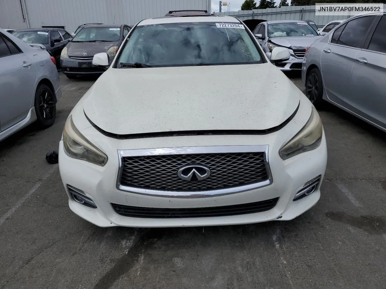 2015 Infiniti Q50 Base VIN: JN1BV7AP0FM346522 Lot: 72273204