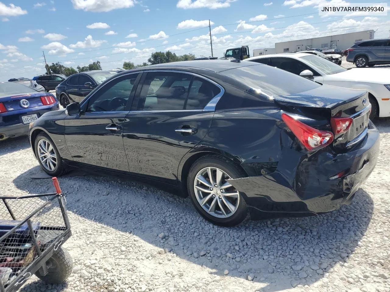 2015 Infiniti Q50 Base VIN: JN1BV7AR4FM399340 Lot: 72384974