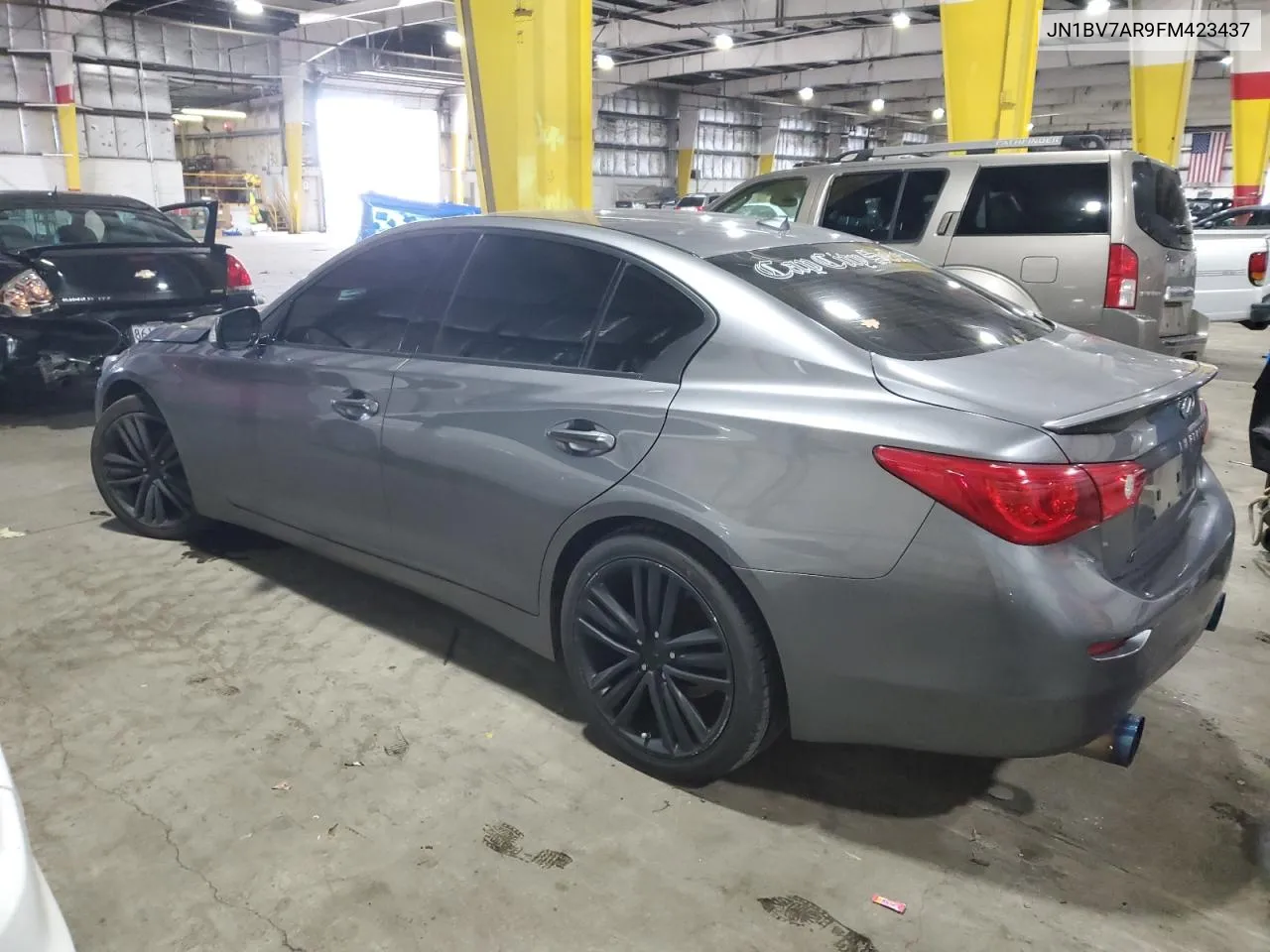 2015 Infiniti Q50 Base VIN: JN1BV7AR9FM423437 Lot: 81002583