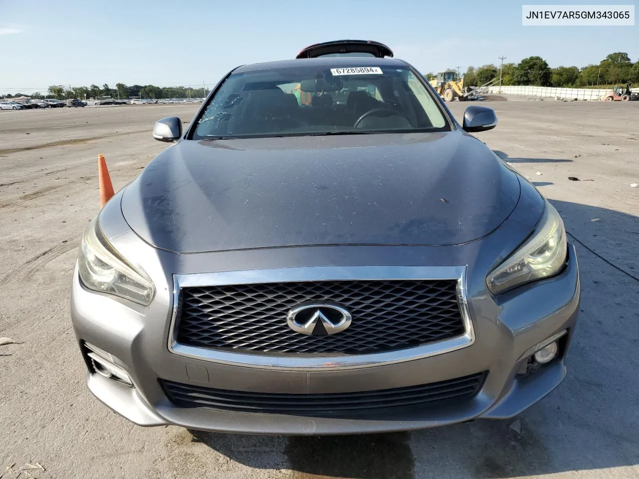 2016 Infiniti Q50 Premium VIN: JN1EV7AR5GM343065 Lot: 67285894