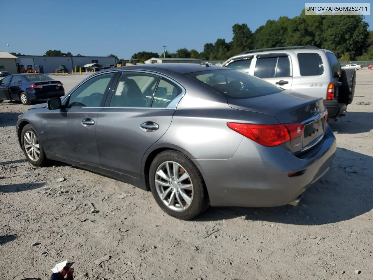 2016 Infiniti Q50 Base VIN: JN1CV7AR5GM252711 Lot: 69011814