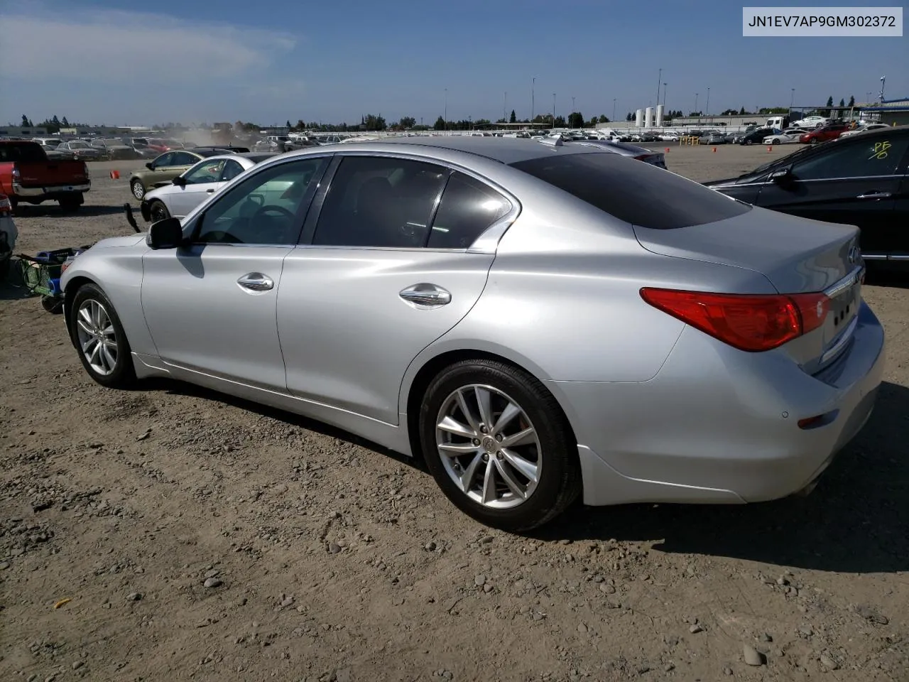 2016 Infiniti Q50 Premium VIN: JN1EV7AP9GM302372 Lot: 71599604