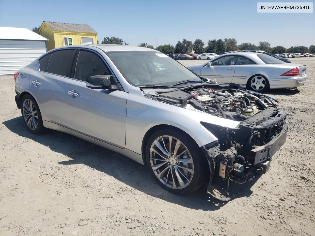 2017 Infiniti Q50 Premium VIN: JN1EV7AP9HM736910 Lot: 65953314