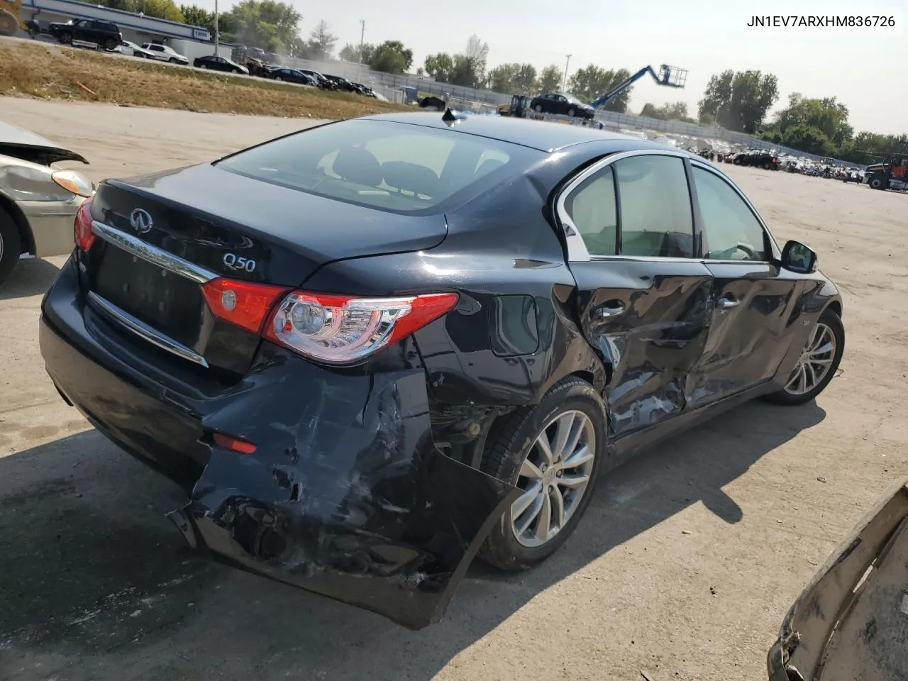 JN1EV7ARXHM836726 2017 Infiniti Q50 Premium