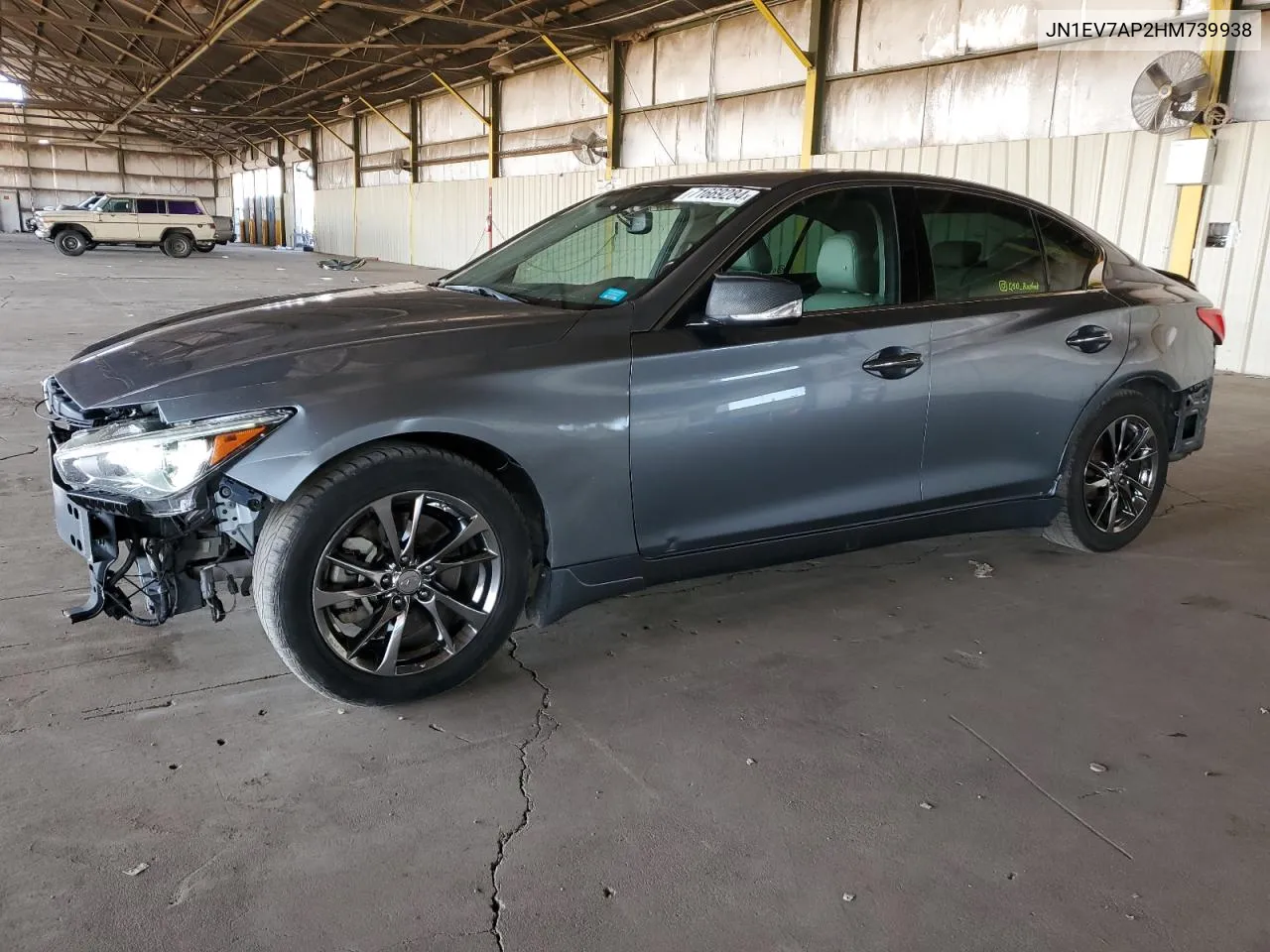 2017 Infiniti Q50 Premium VIN: JN1EV7AP2HM739938 Lot: 71669284