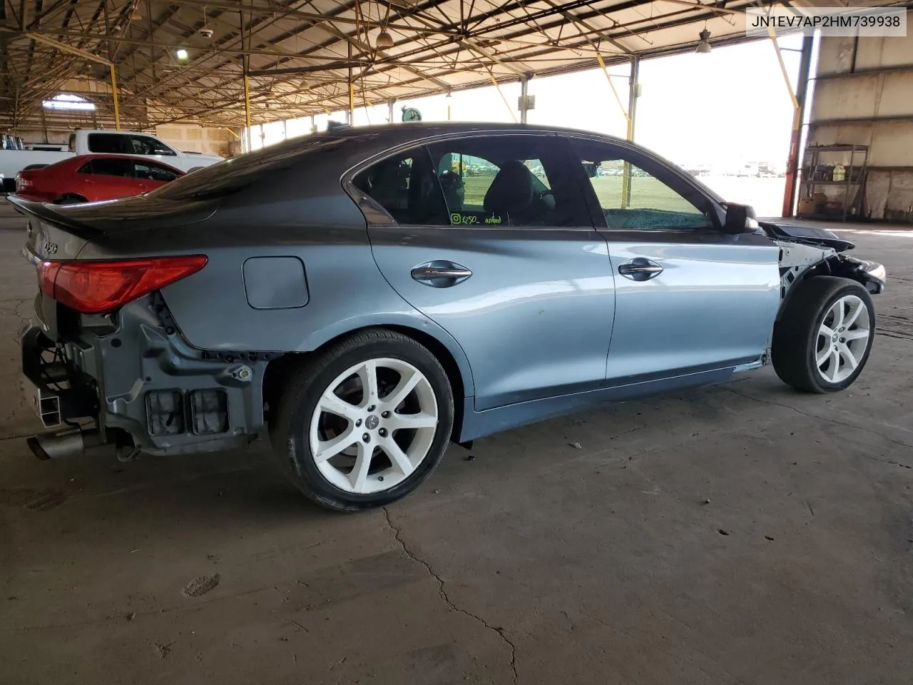 2017 Infiniti Q50 Premium VIN: JN1EV7AP2HM739938 Lot: 71669284