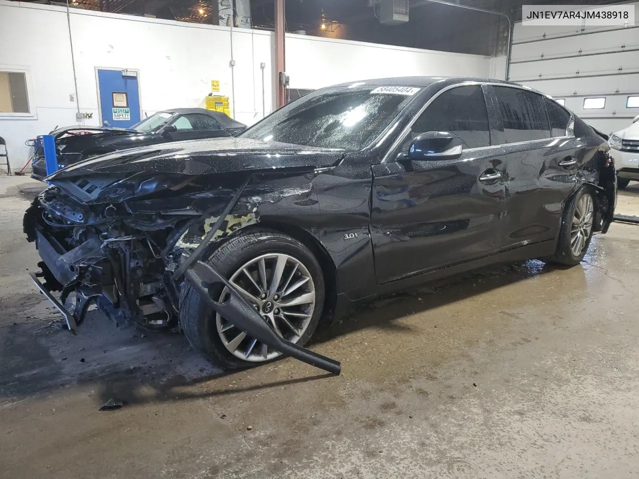 JN1EV7AR4JM438918 2018 Infiniti Q50 Luxe