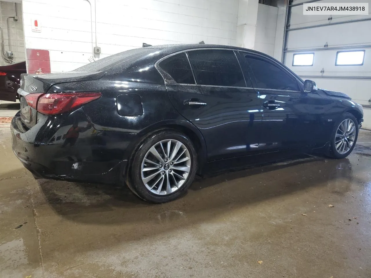 2018 Infiniti Q50 Luxe VIN: JN1EV7AR4JM438918 Lot: 58405404