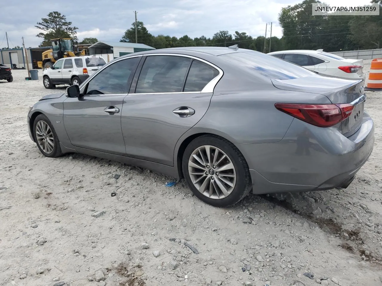 2018 Infiniti Q50 Luxe VIN: JN1EV7AP6JM351259 Lot: 71836654