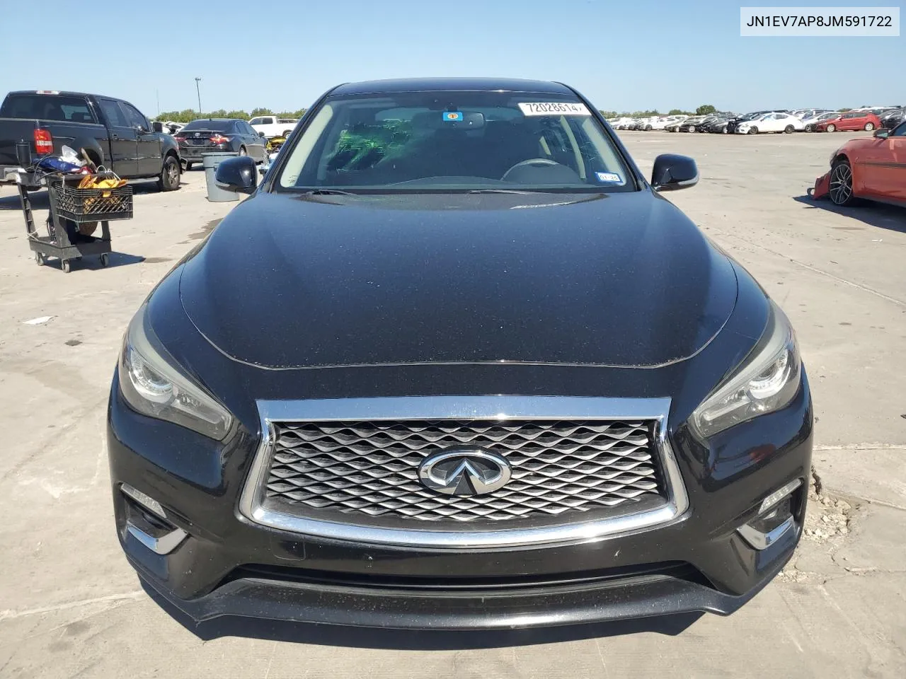 JN1EV7AP8JM591722 2018 Infiniti Q50 Luxe