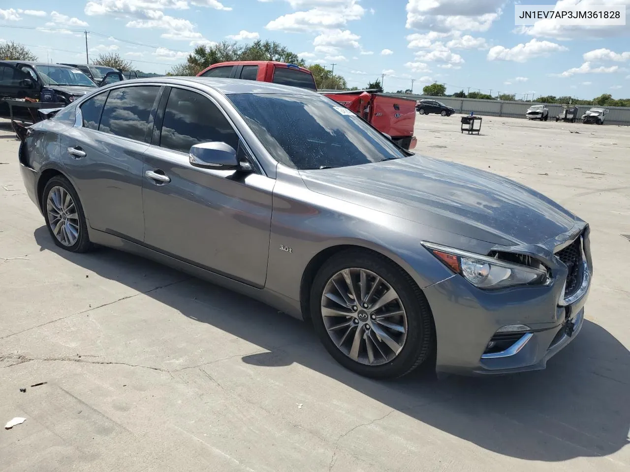 JN1EV7AP3JM361828 2018 Infiniti Q50 Luxe