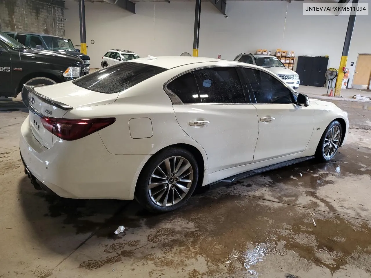 2019 Infiniti Q50 Luxe VIN: JN1EV7APXKM511094 Lot: 66777474