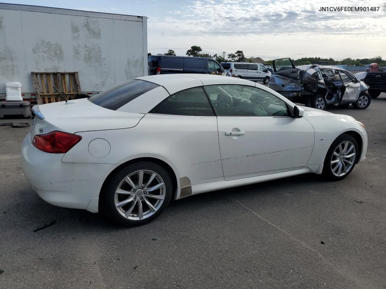 2014 Infiniti Q60 Base VIN: JN1CV6FE0EM901487 Lot: 68493024