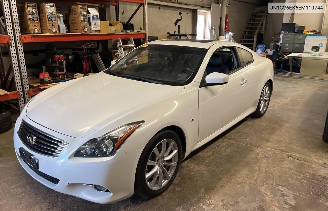 2014 Infiniti Q60 Journey VIN: JN1CV6EK6EM110744 Lot: 70256854