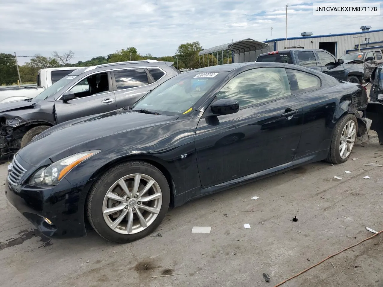 2015 Infiniti Q60 Journey VIN: JN1CV6EKXFM871178 Lot: 69892374