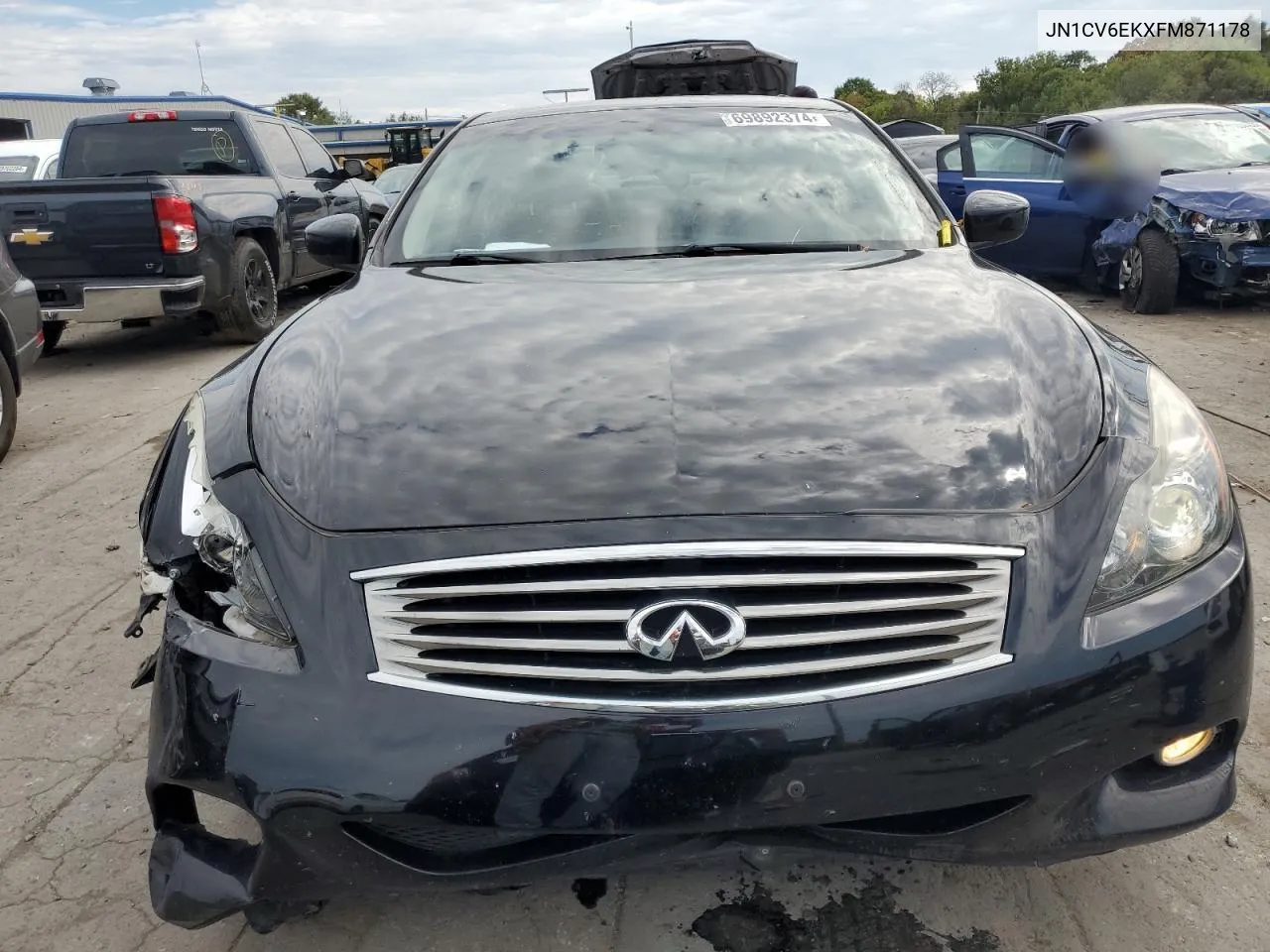 2015 Infiniti Q60 Journey VIN: JN1CV6EKXFM871178 Lot: 69892374