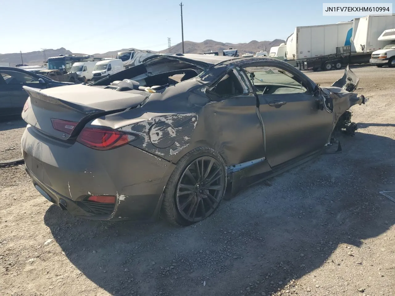 JN1FV7EKXHM610994 2017 Infiniti Q60 Red Sport 400