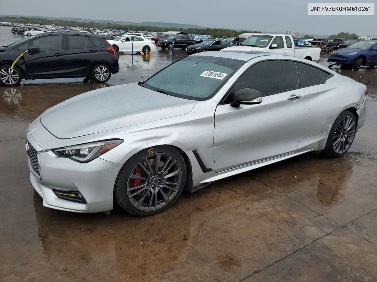 JN1FV7EK0HM610261 2017 Infiniti Q60 Red Sport 400