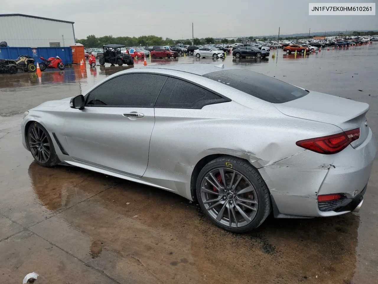 JN1FV7EK0HM610261 2017 Infiniti Q60 Red Sport 400