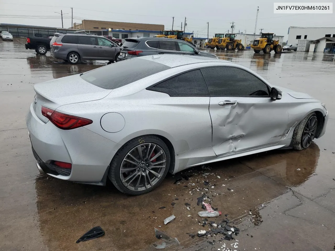 JN1FV7EK0HM610261 2017 Infiniti Q60 Red Sport 400