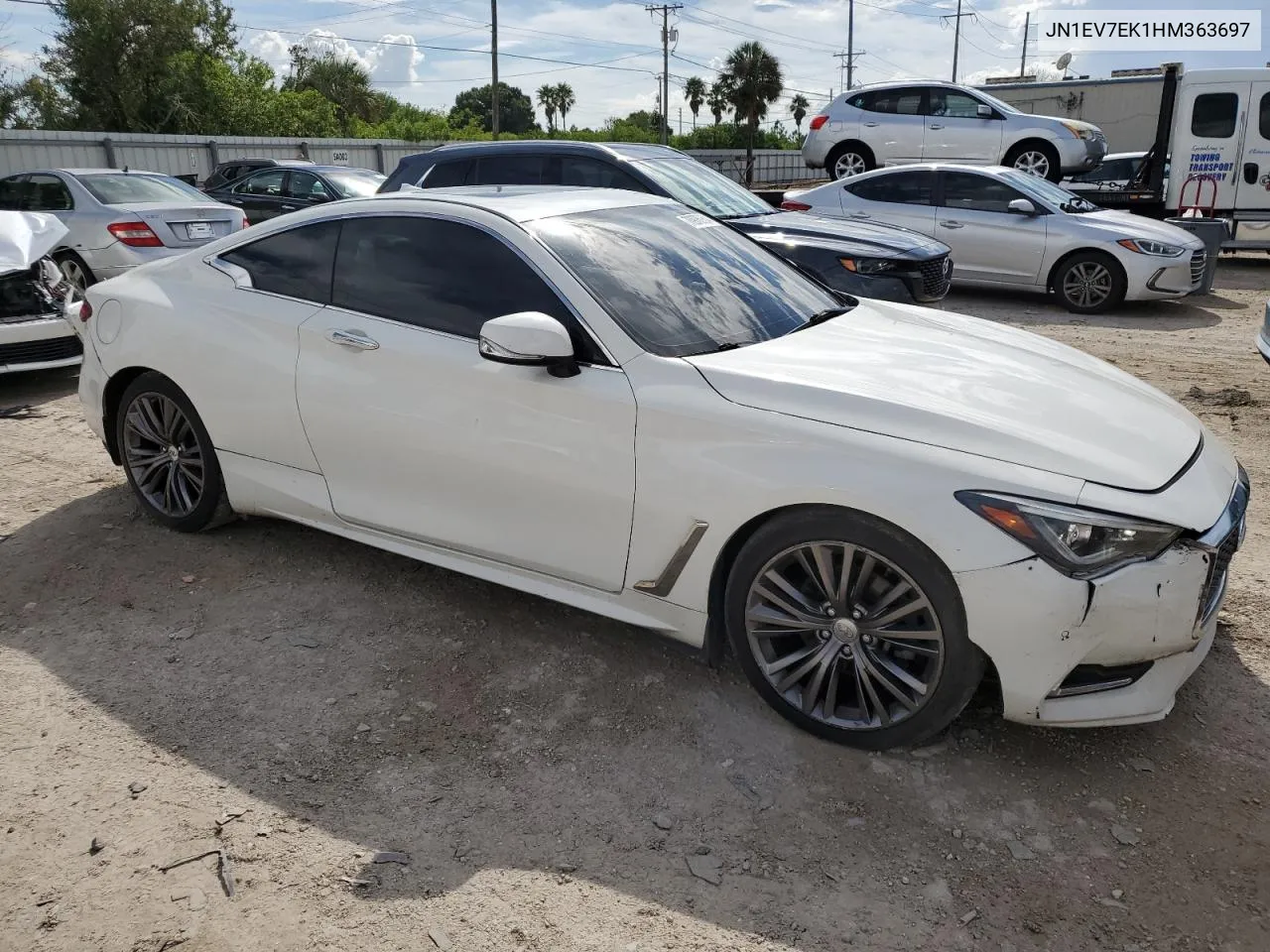 2017 Infiniti Q60 Premium VIN: JN1EV7EK1HM363697 Lot: 70976954