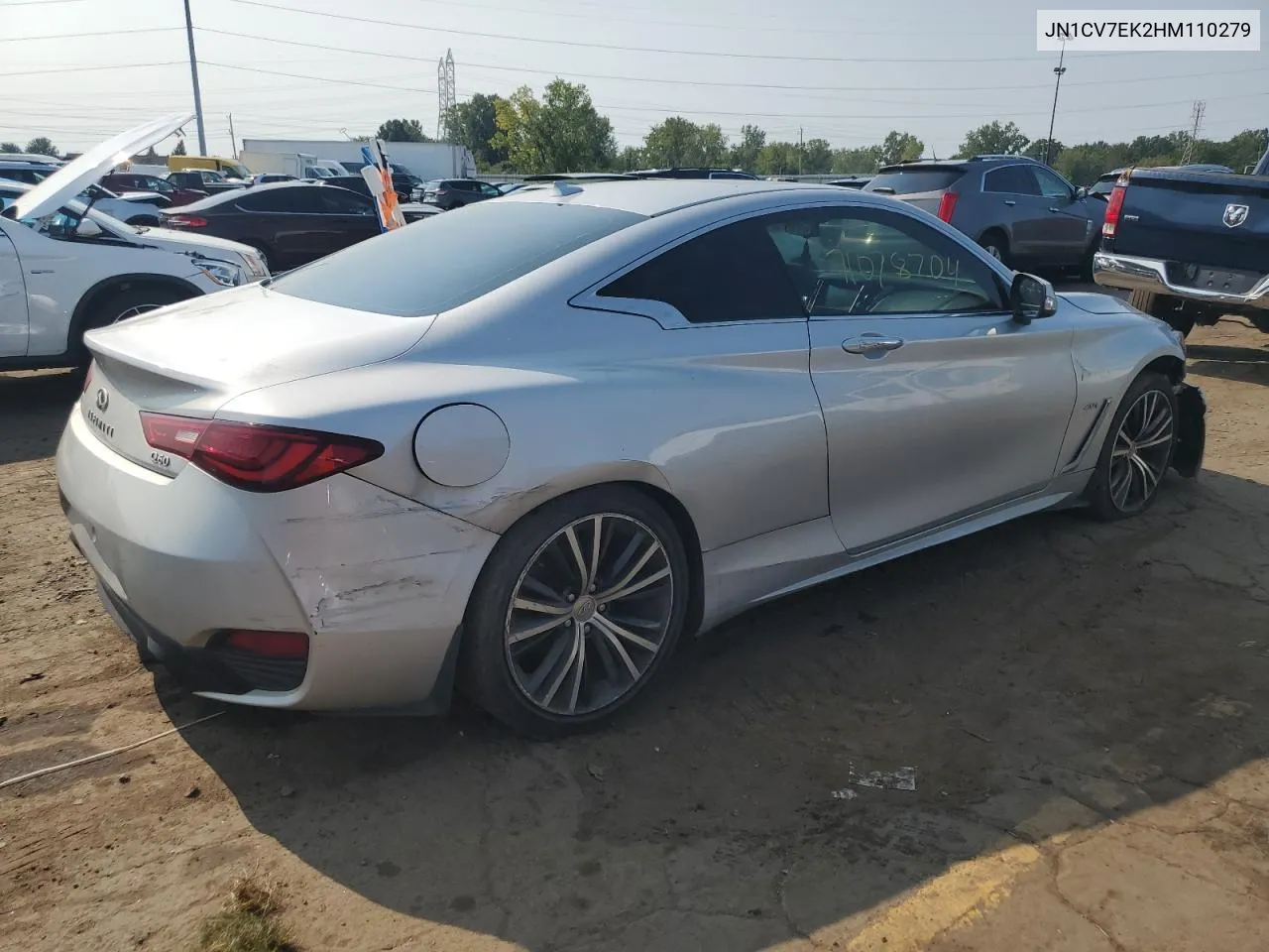 2017 Infiniti Q60 Base VIN: JN1CV7EK2HM110279 Lot: 71078704