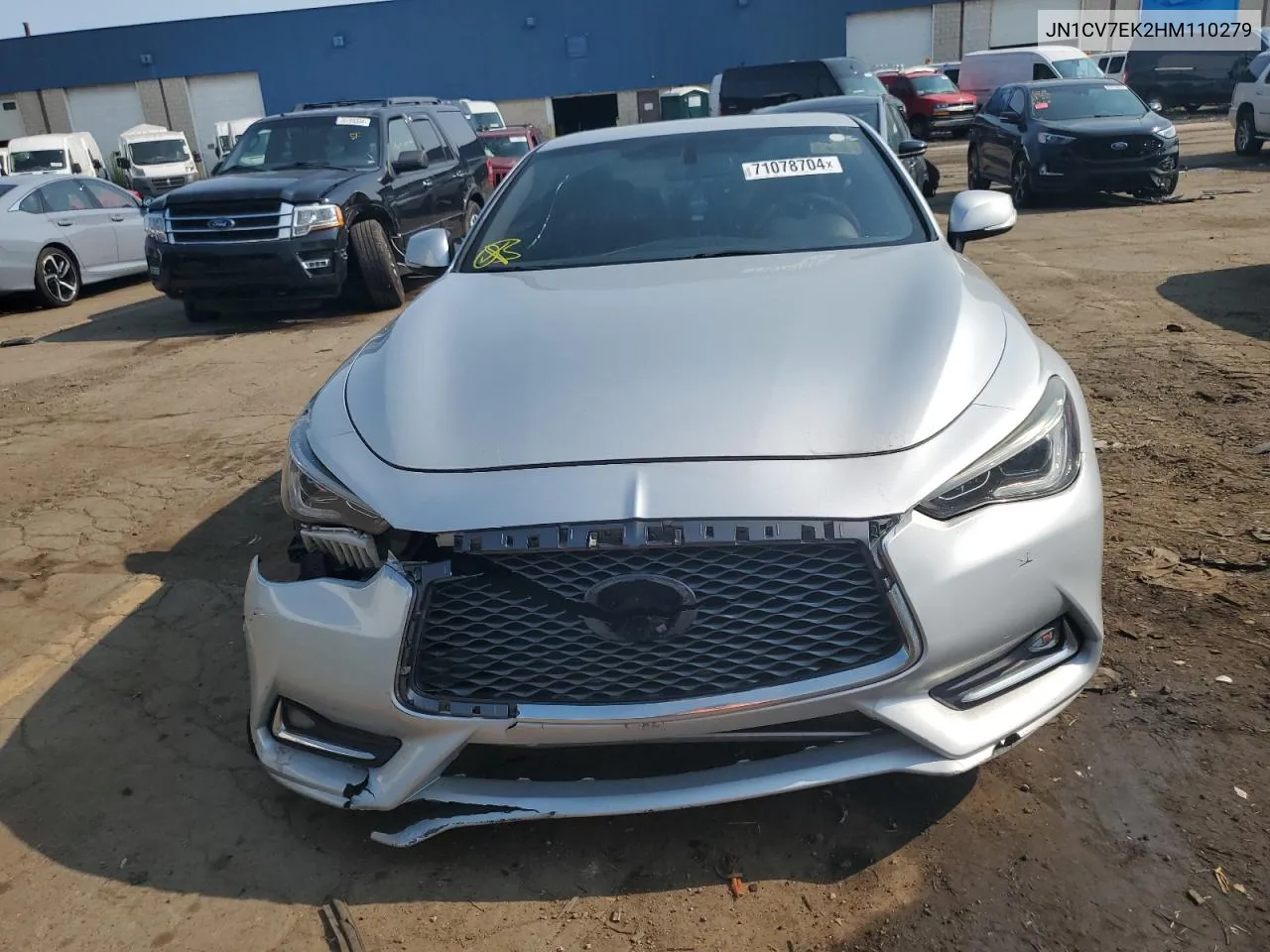 2017 Infiniti Q60 Base VIN: JN1CV7EK2HM110279 Lot: 71078704