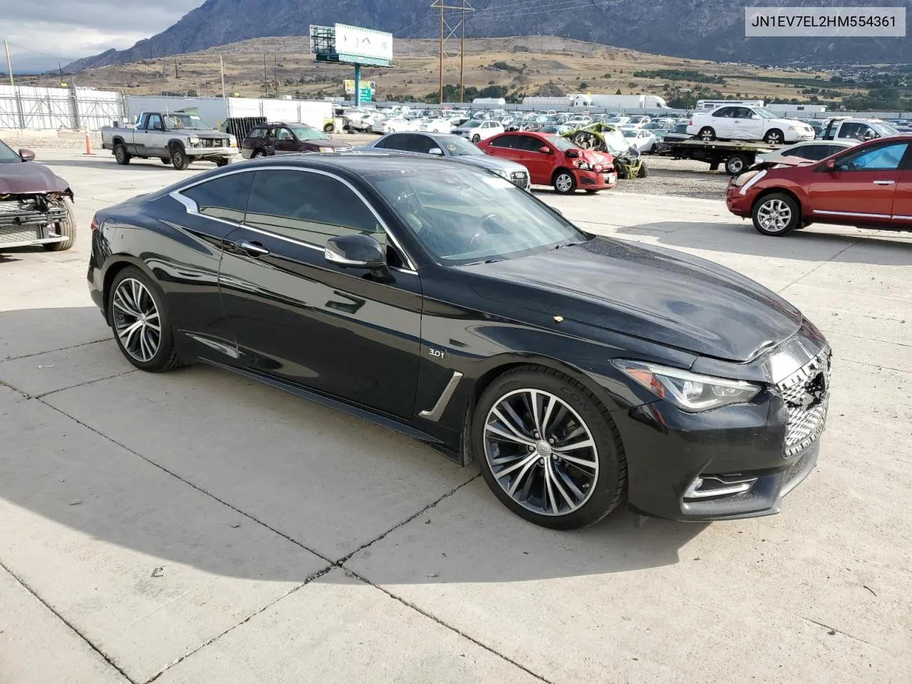 2017 Infiniti Q60 Premium VIN: JN1EV7EL2HM554361 Lot: 71778594