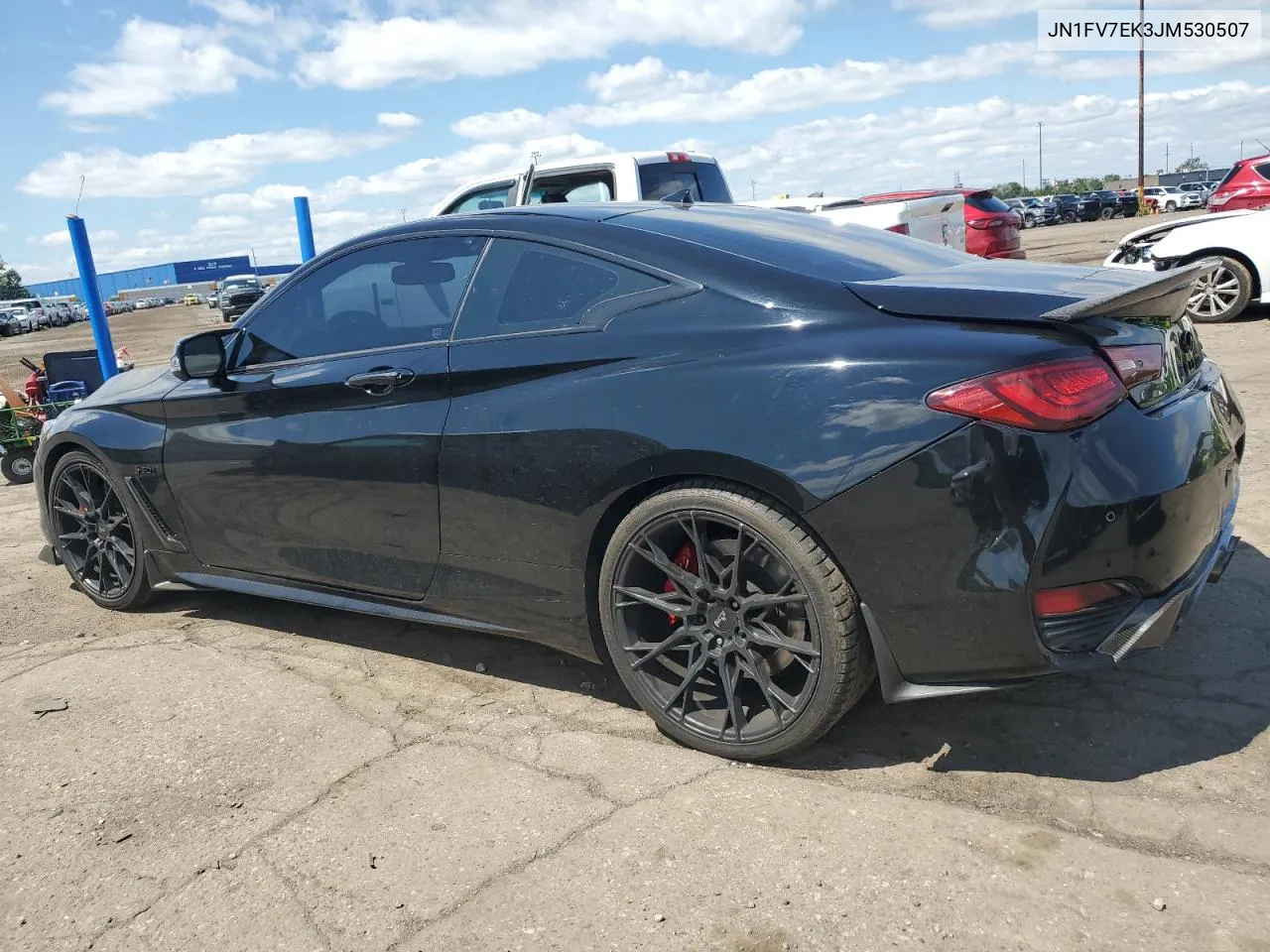 JN1FV7EK3JM530507 2018 Infiniti Q60 Red Sport 400