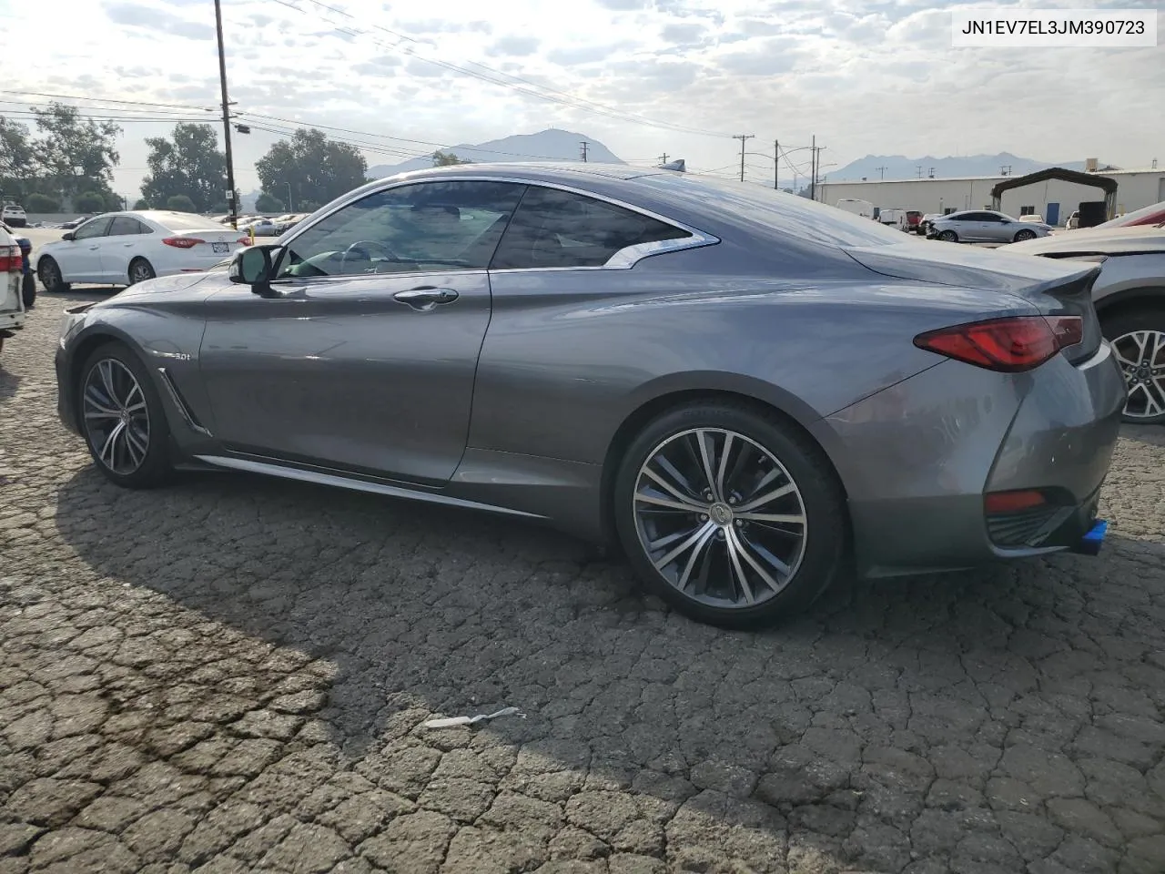 2018 Infiniti Q60 Luxe 300 VIN: JN1EV7EL3JM390723 Lot: 70344114