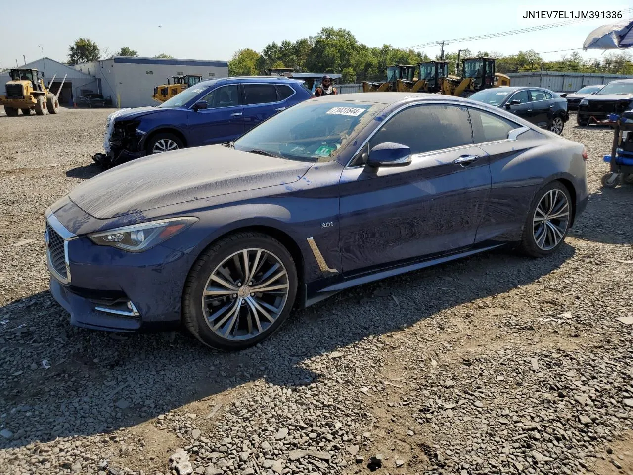 2018 Infiniti Q60 Luxe 300 VIN: JN1EV7EL1JM391336 Lot: 71031544