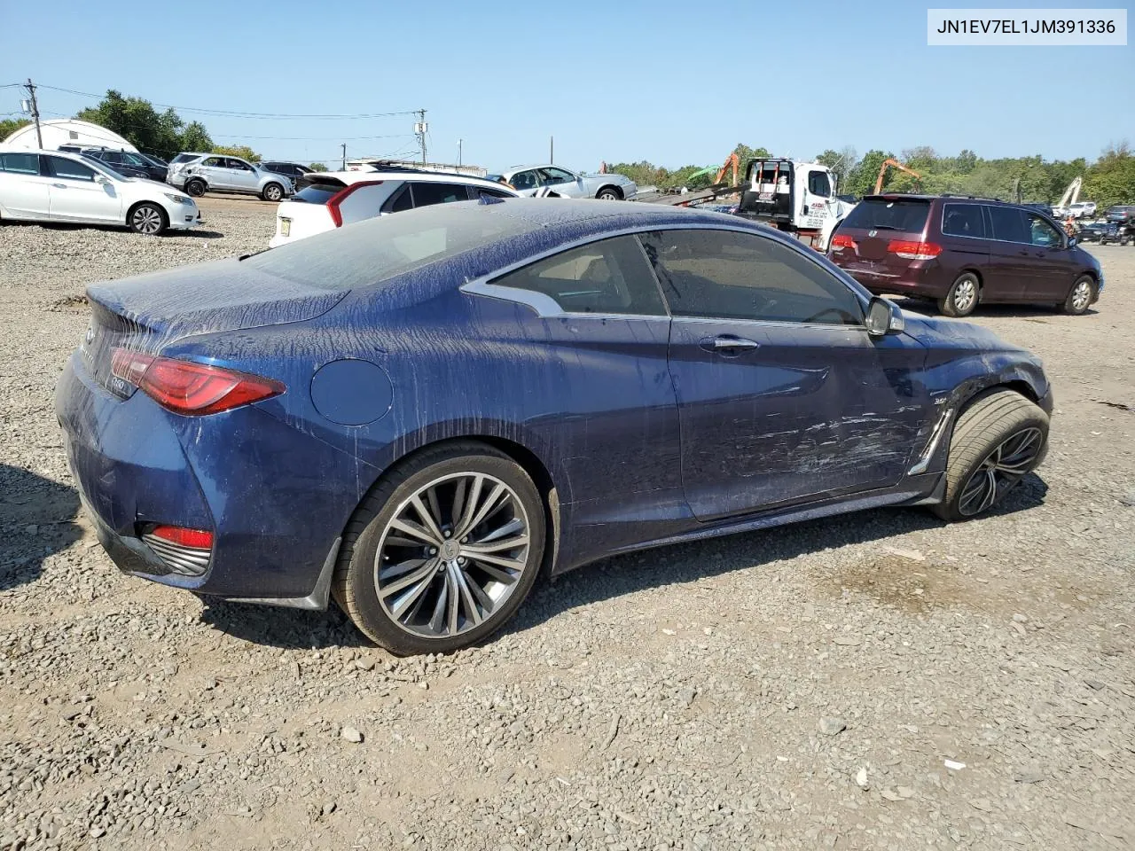 2018 Infiniti Q60 Luxe 300 VIN: JN1EV7EL1JM391336 Lot: 71031544