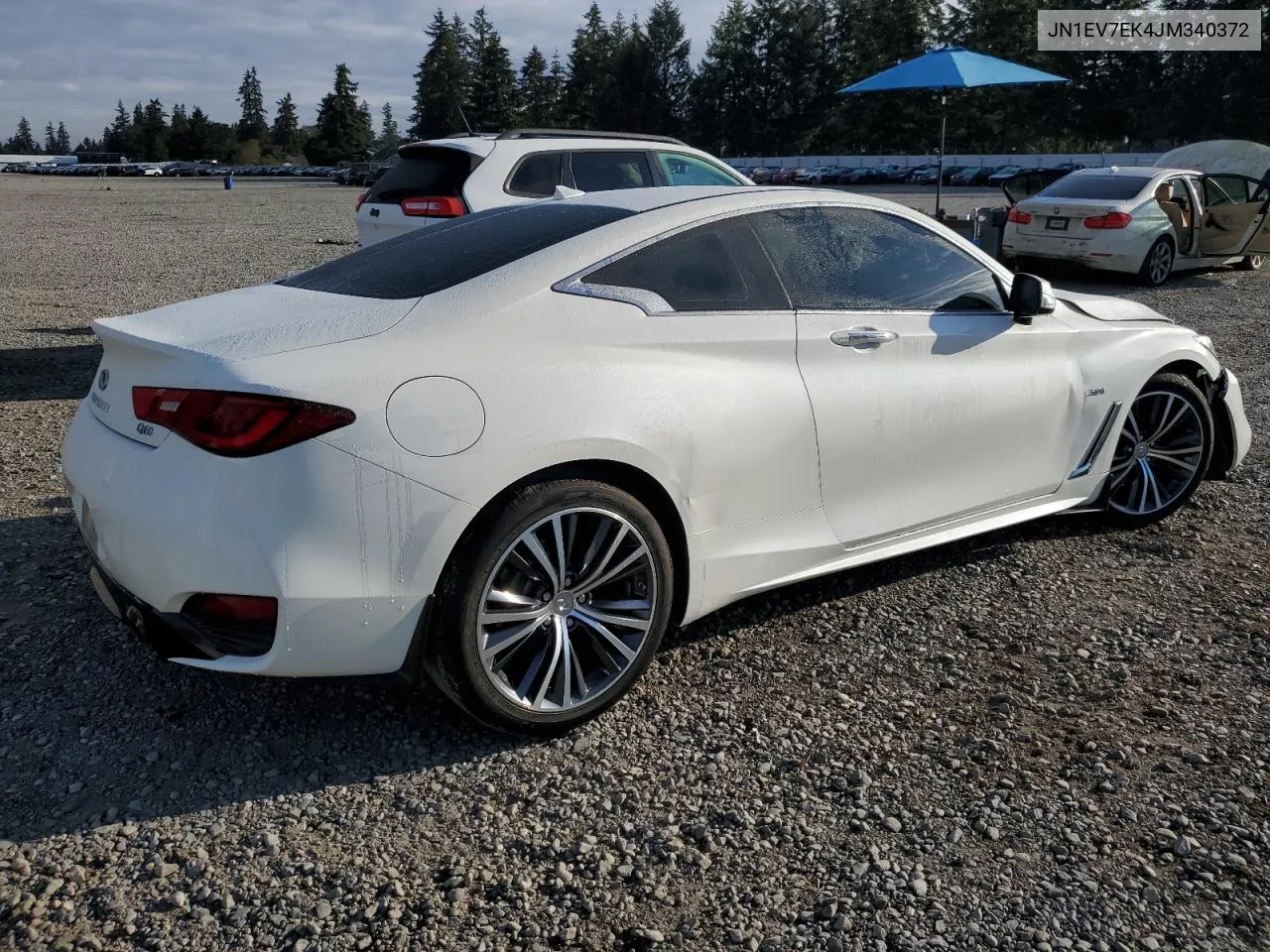 2018 Infiniti Q60 Luxe 300 VIN: JN1EV7EK4JM340372 Lot: 71312134