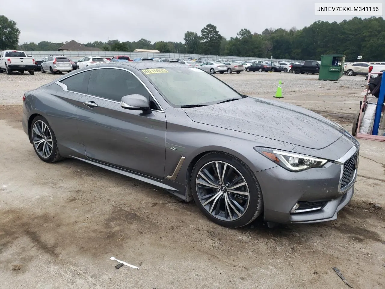 2020 Infiniti Q60 Pure VIN: JN1EV7EKXLM341156 Lot: 71984954