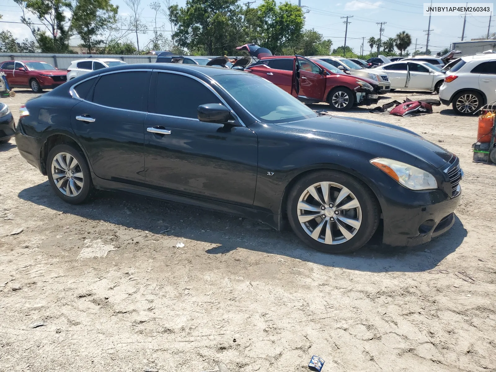 JN1BY1AP4EM260343 2014 Infiniti Q70 3.7