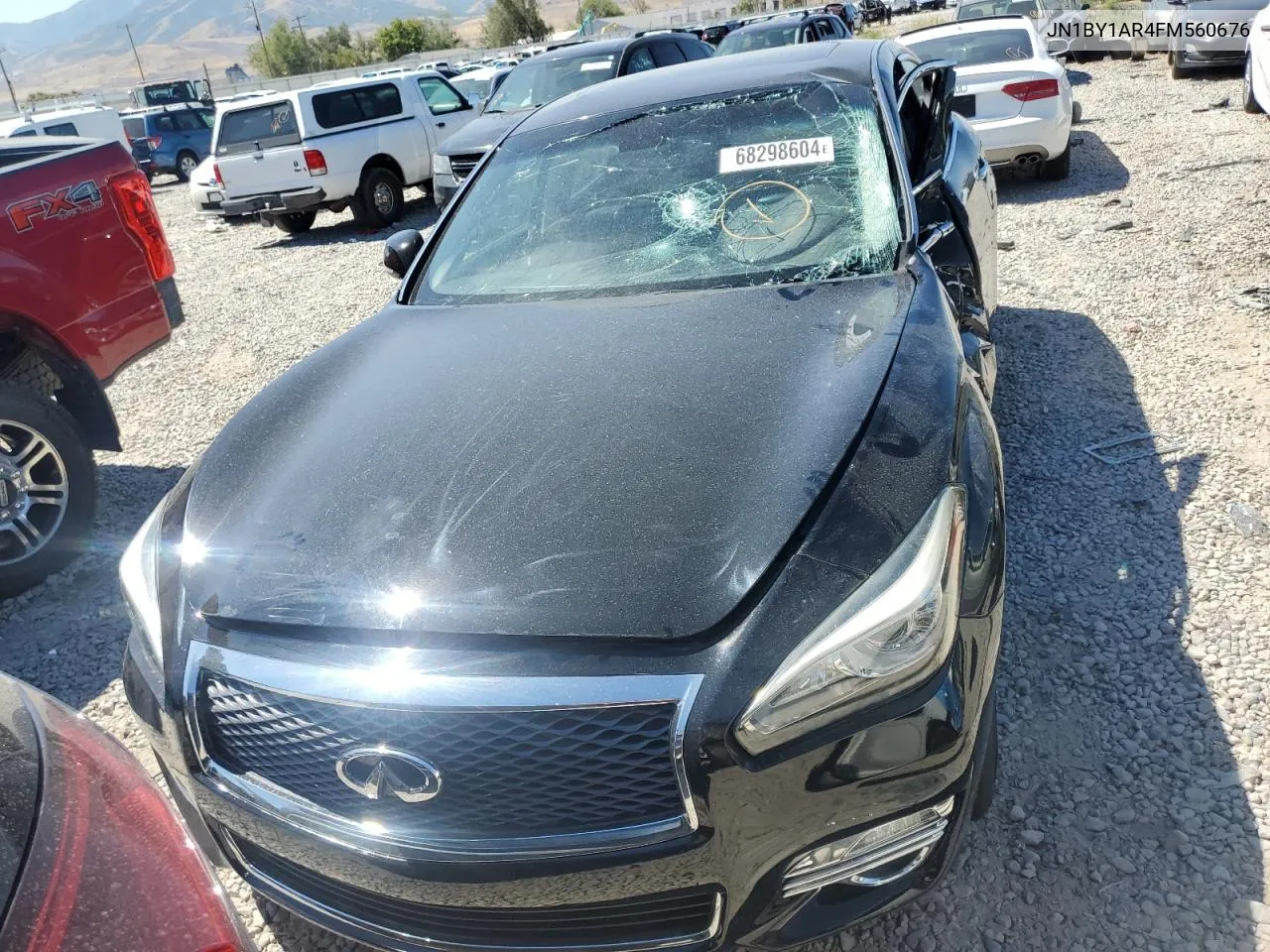 2015 Infiniti Q70 3.7 VIN: JN1BY1AR4FM560676 Lot: 68298604