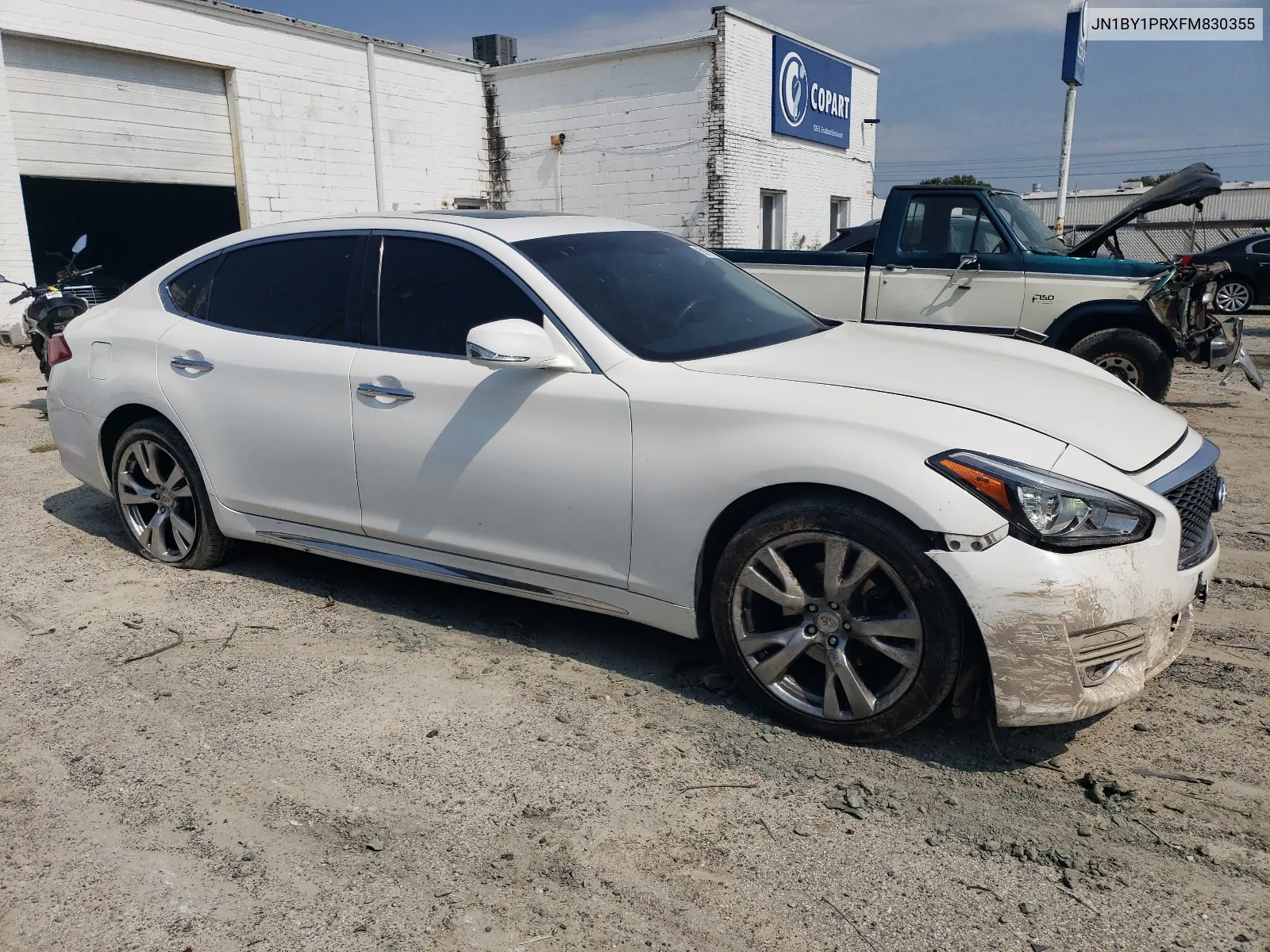 2015 Infiniti Q70L 3.7 VIN: JN1BY1PRXFM830355 Lot: 68701234