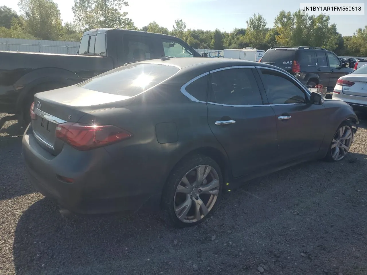 2015 Infiniti Q70 3.7 VIN: JN1BY1AR1FM560618 Lot: 71072514