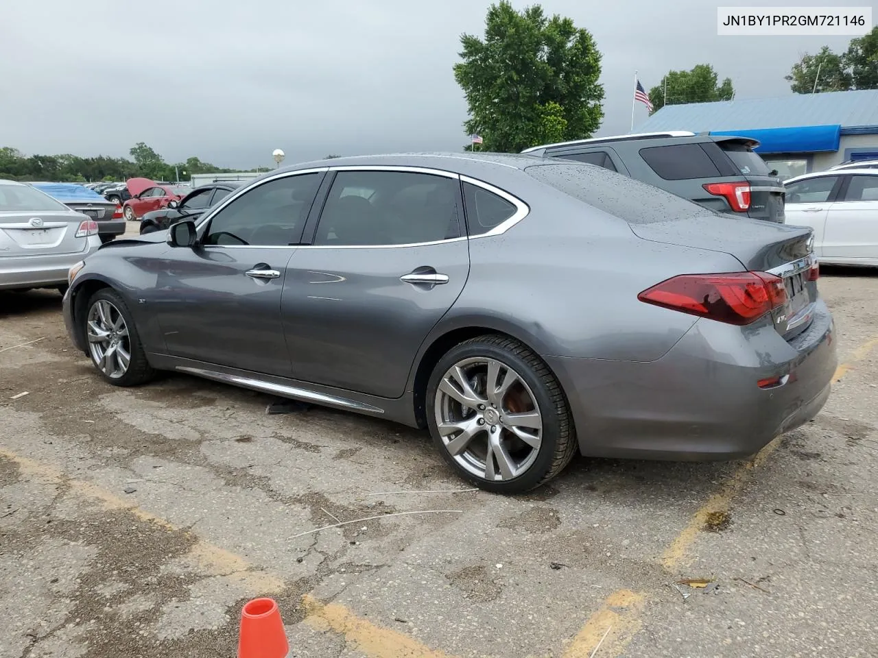 2016 Infiniti Q70L 3.7 VIN: JN1BY1PR2GM721146 Lot: 63195084