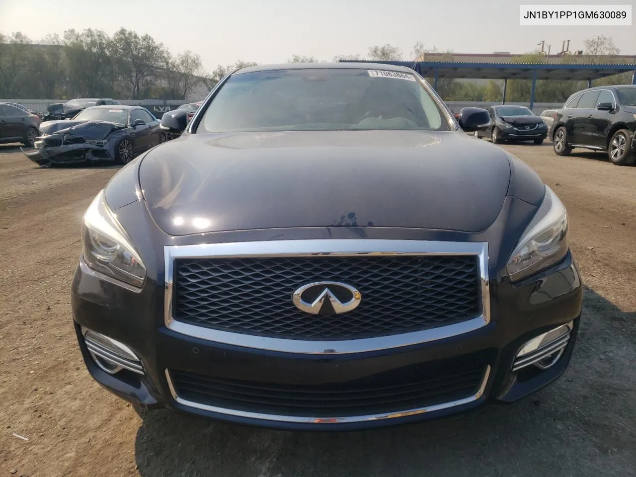 2016 Infiniti Q70L 3.7 VIN: JN1BY1PP1GM630089 Lot: 71063864