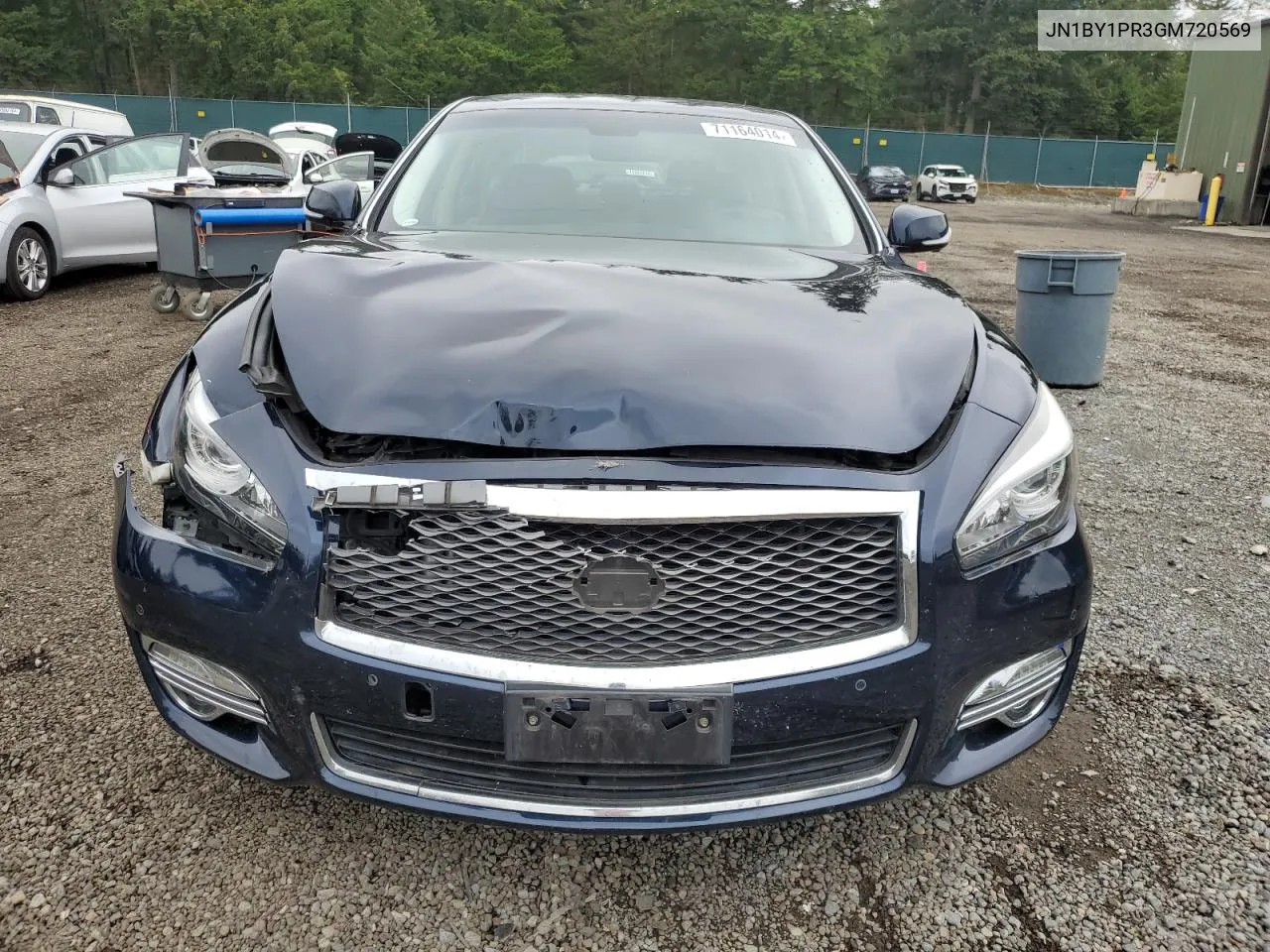 JN1BY1PR3GM720569 2016 Infiniti Q70L 3.7